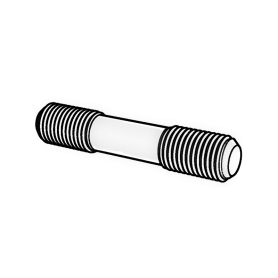 GB901(粗桿)B級(jí)等長(zhǎng)雙頭螺柱(粗桿)